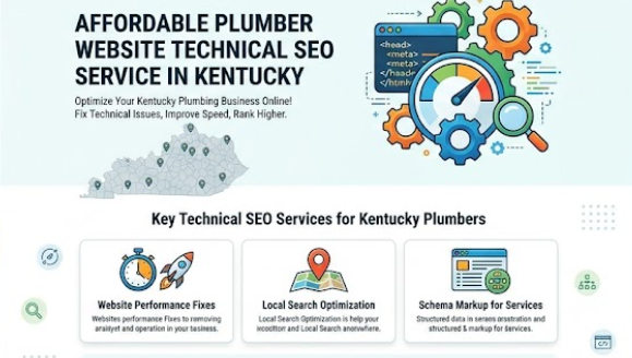affordable plumber website technical SEO service in Kentucky