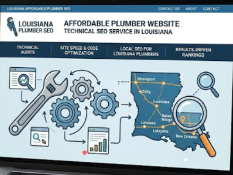 affordable plumber website technical SEO service in Louisiana