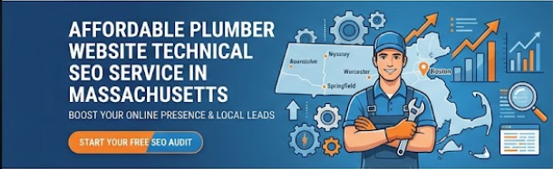 affordable plumber website technical SEO service in Massachusetts