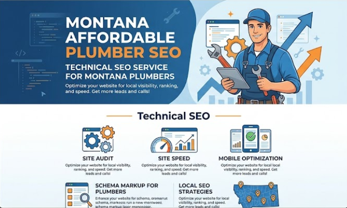 affordable plumber website technical SEO service in Montana