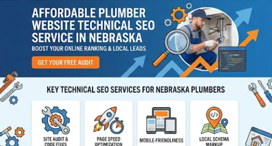 affordable plumber website technical SEO service in Nebraska